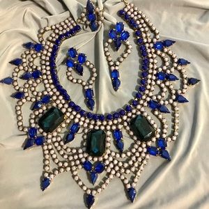 Vintage 1940-1950 Czech Designer necklace set